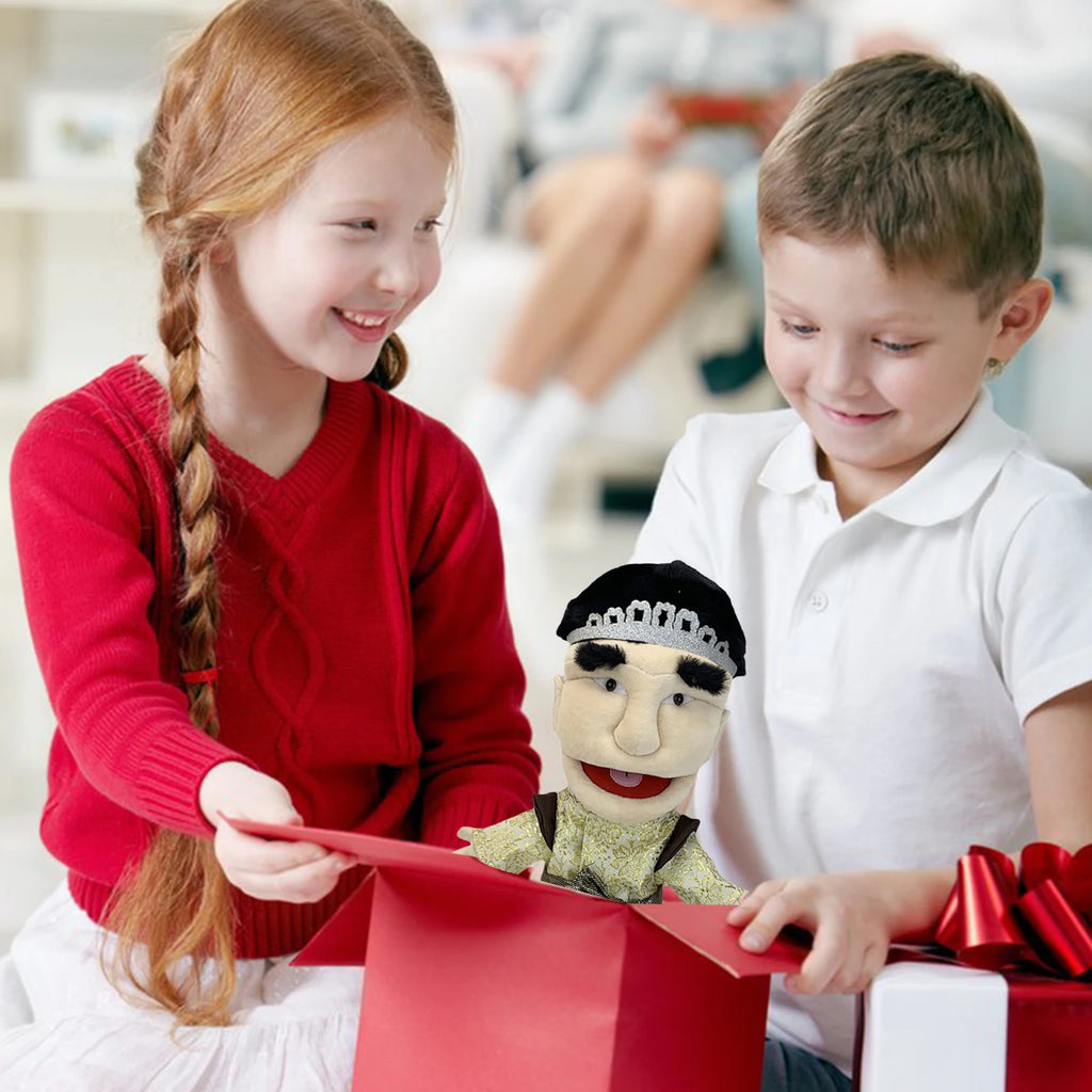 Game Peripheral Hand Puppets Cute Prank Plush Toy for Children Boys and Girls Role-Playing Preschoolers